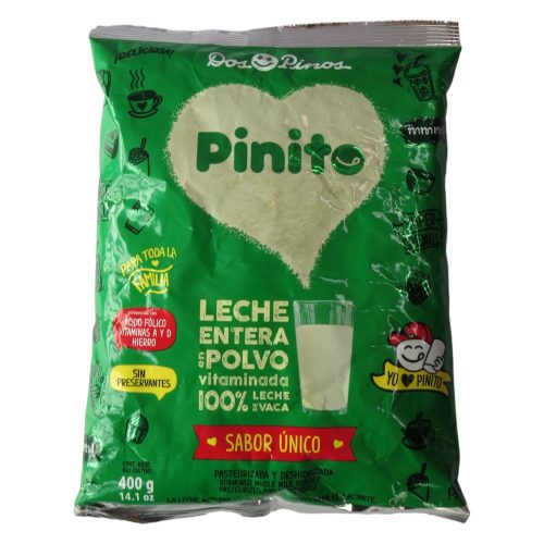 LECHE EN POLVO PINITO BOLSA 400 GRAMOS